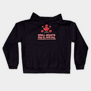 Grill Giants Stay In, Grill Out Kids Hoodie